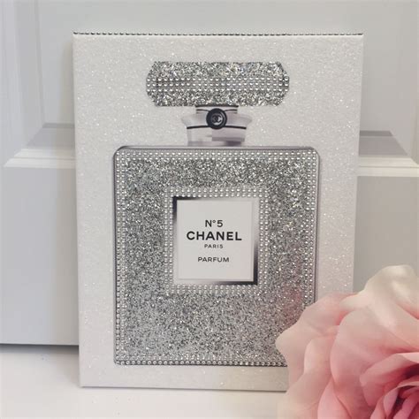 chanel perfume glitter picture.